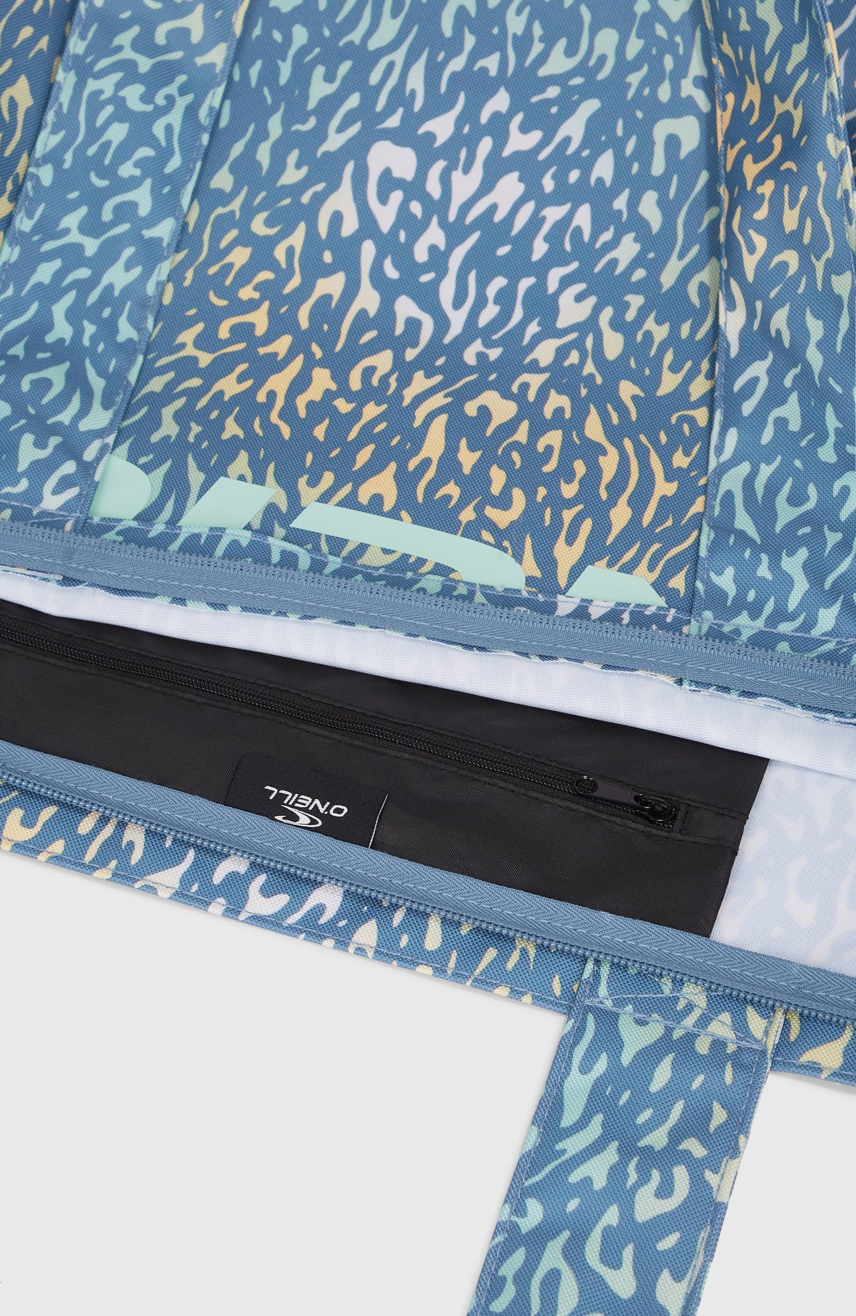 Coastal Print totebag | Yellow Animal Blur - Afbeelding 5