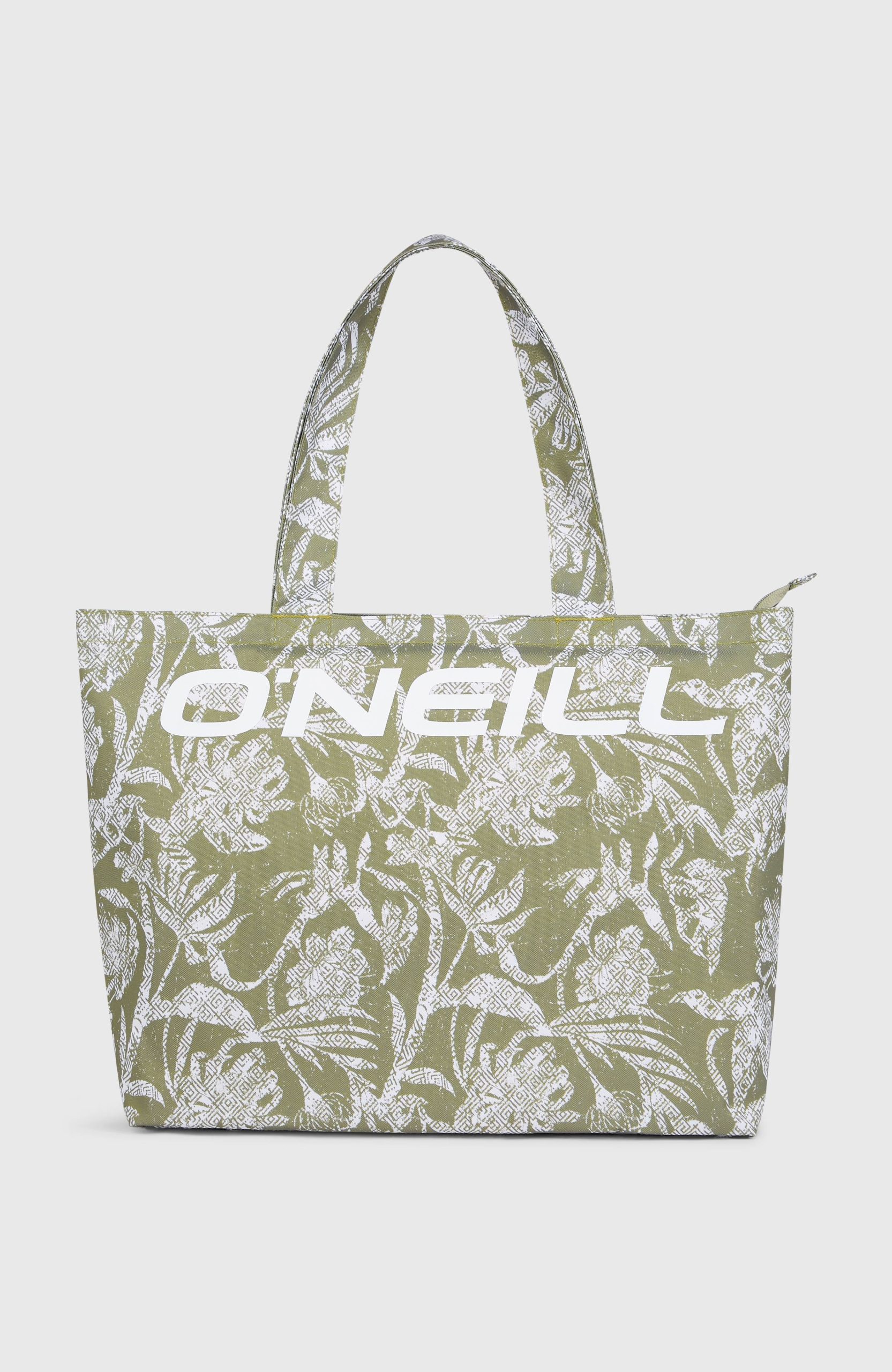 Coastal Print totebag | Green Textured Jungle