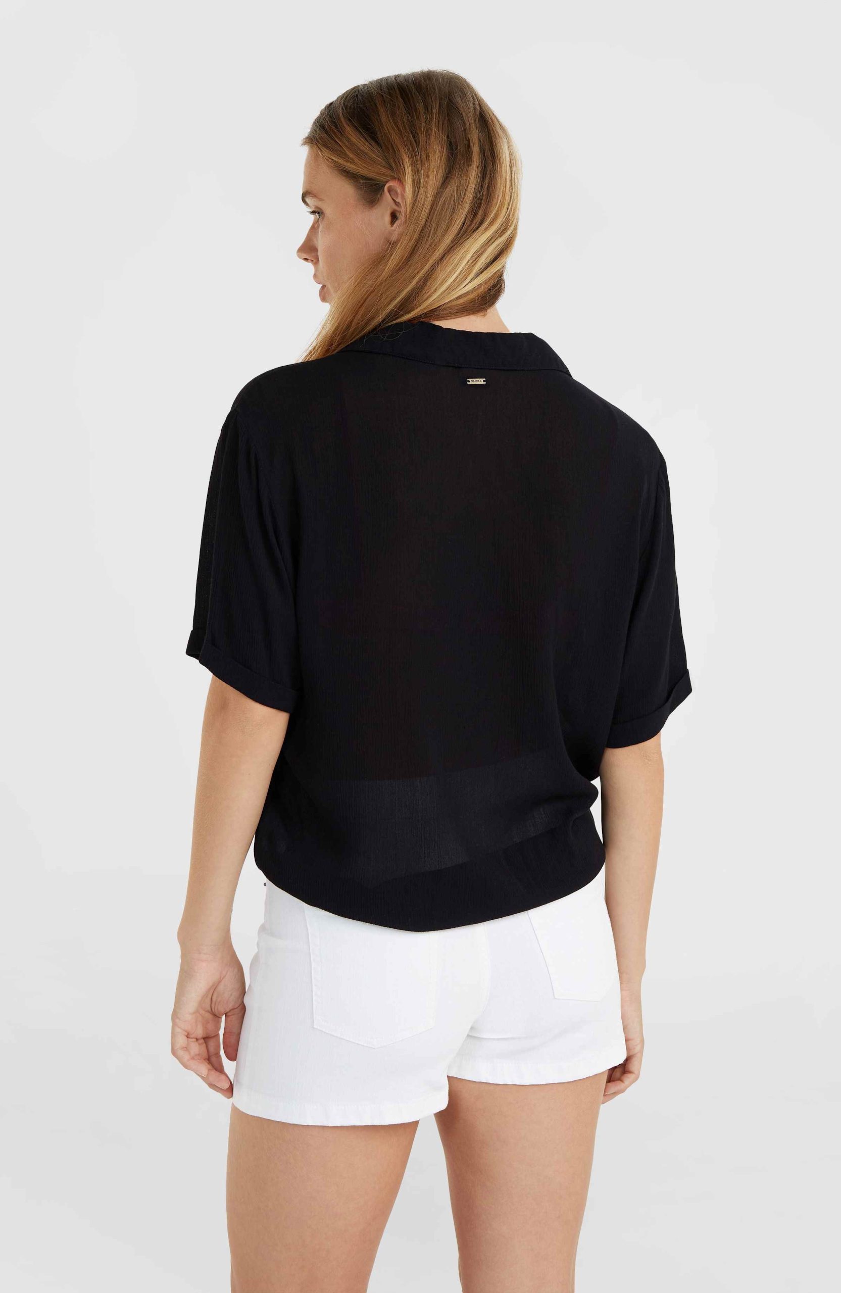 Cali Beach blouse | Black Out - Afbeelding 5
