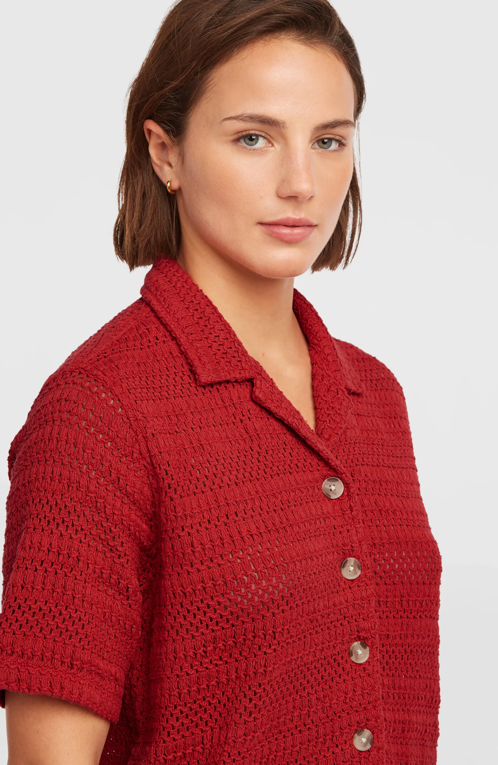 O'Riginals Crochet blouse | Midnight Poppy - Afbeelding 3