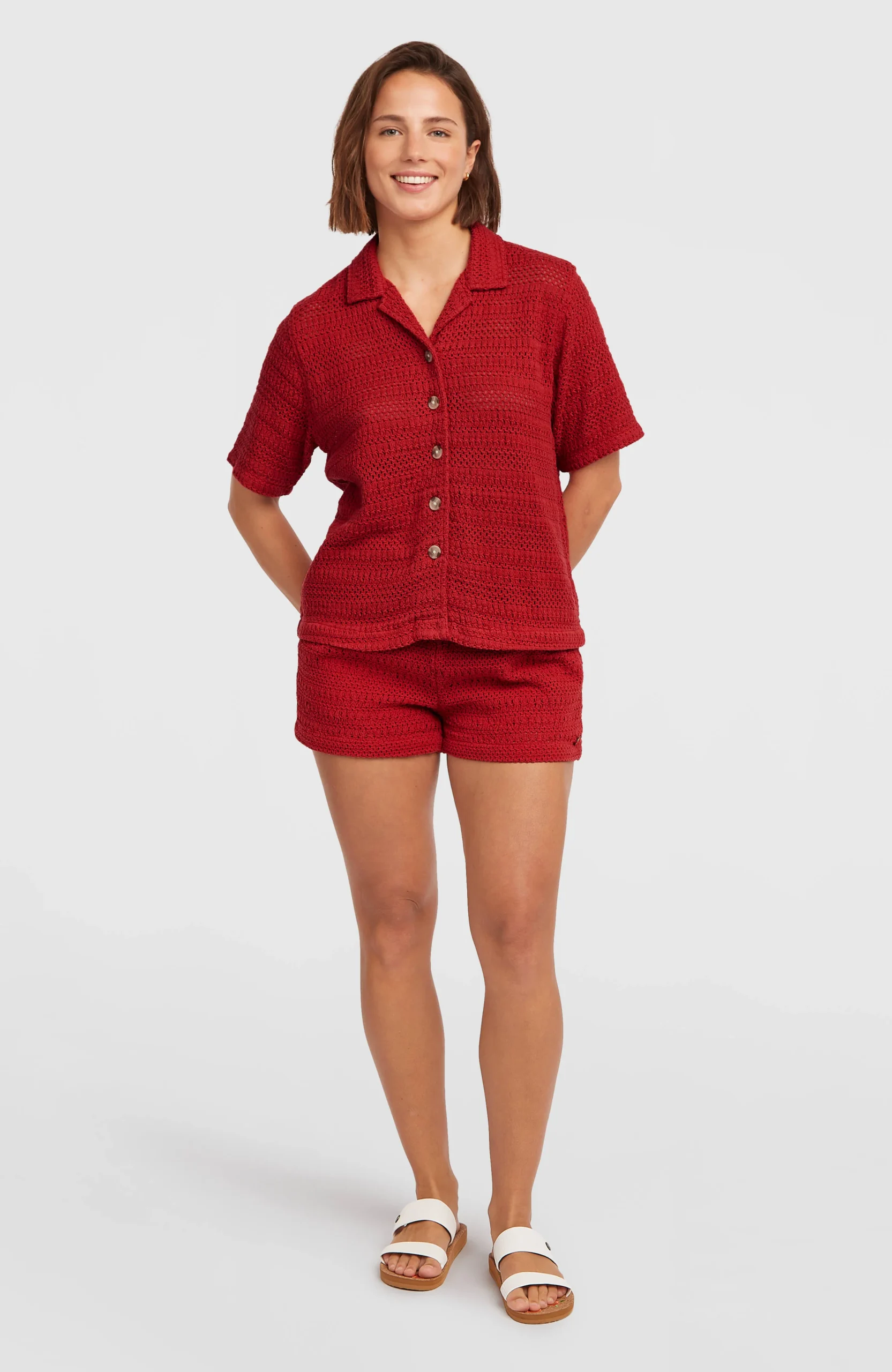 O'Riginals Crochet blouse | Midnight Poppy - Afbeelding 6