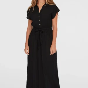 Lori Maxi overhemdjurk | Black Out