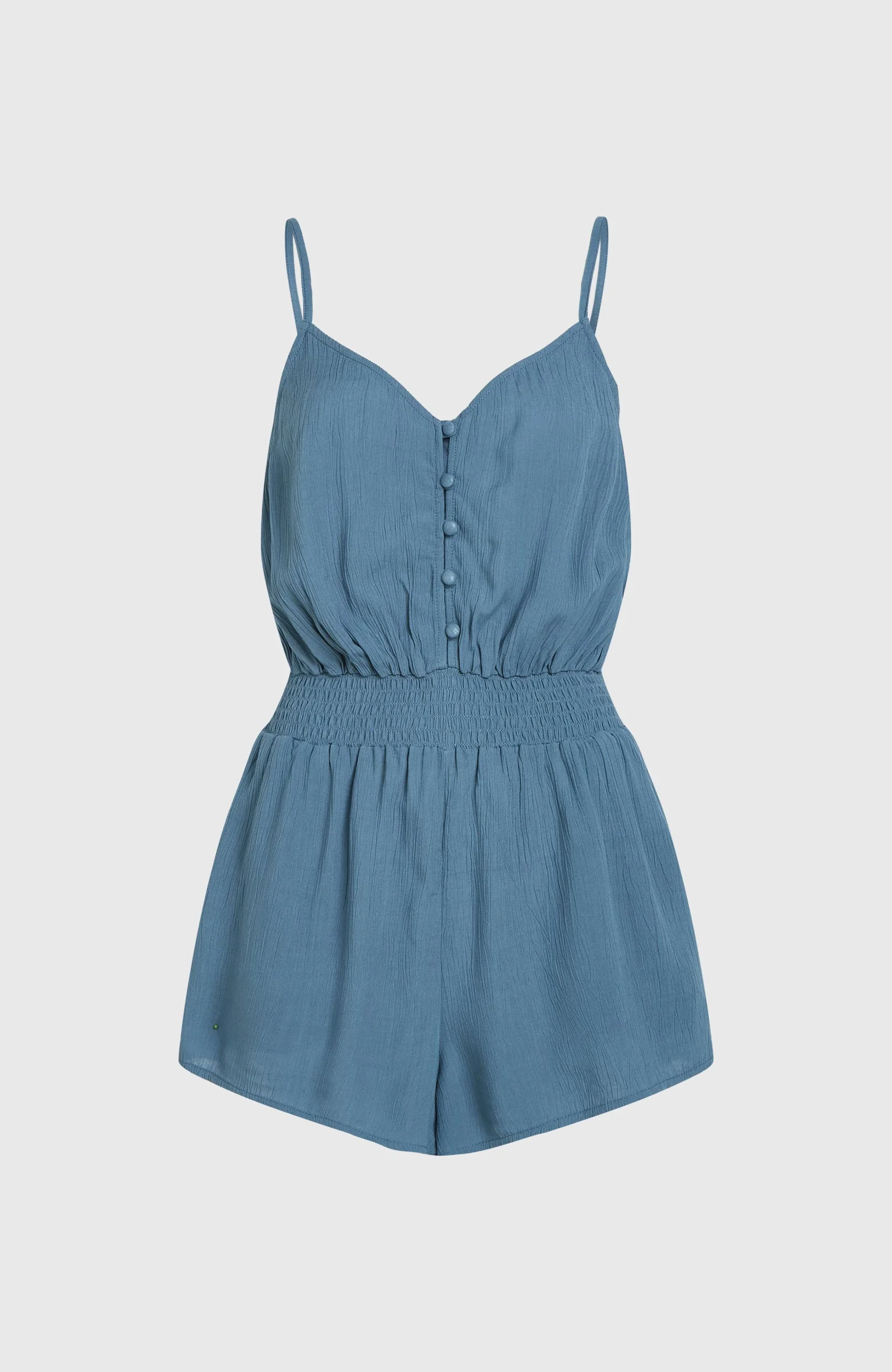 Playsuit met knoopsluiting en dunne bandjes | Copen Blue - Afbeelding 7