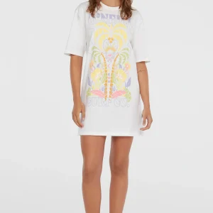 Beach Vintage T-shirtjurk | Snow White