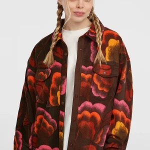 O'Riginals Superfleece blouse | Brown Originals Flower