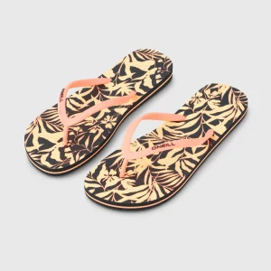 Profile Graphic slippers | Black Brazillian Sun