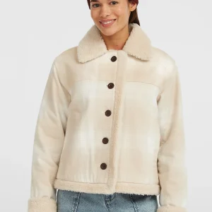 O'Riginals jas met fleecevoering | Beige Check
