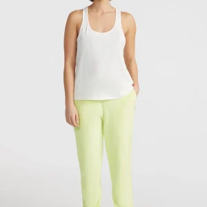 Velour joggingbroek | Lime Wash