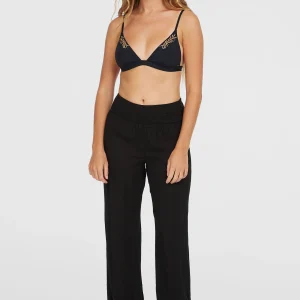 Johnny Smocked Waist broek | Black Out