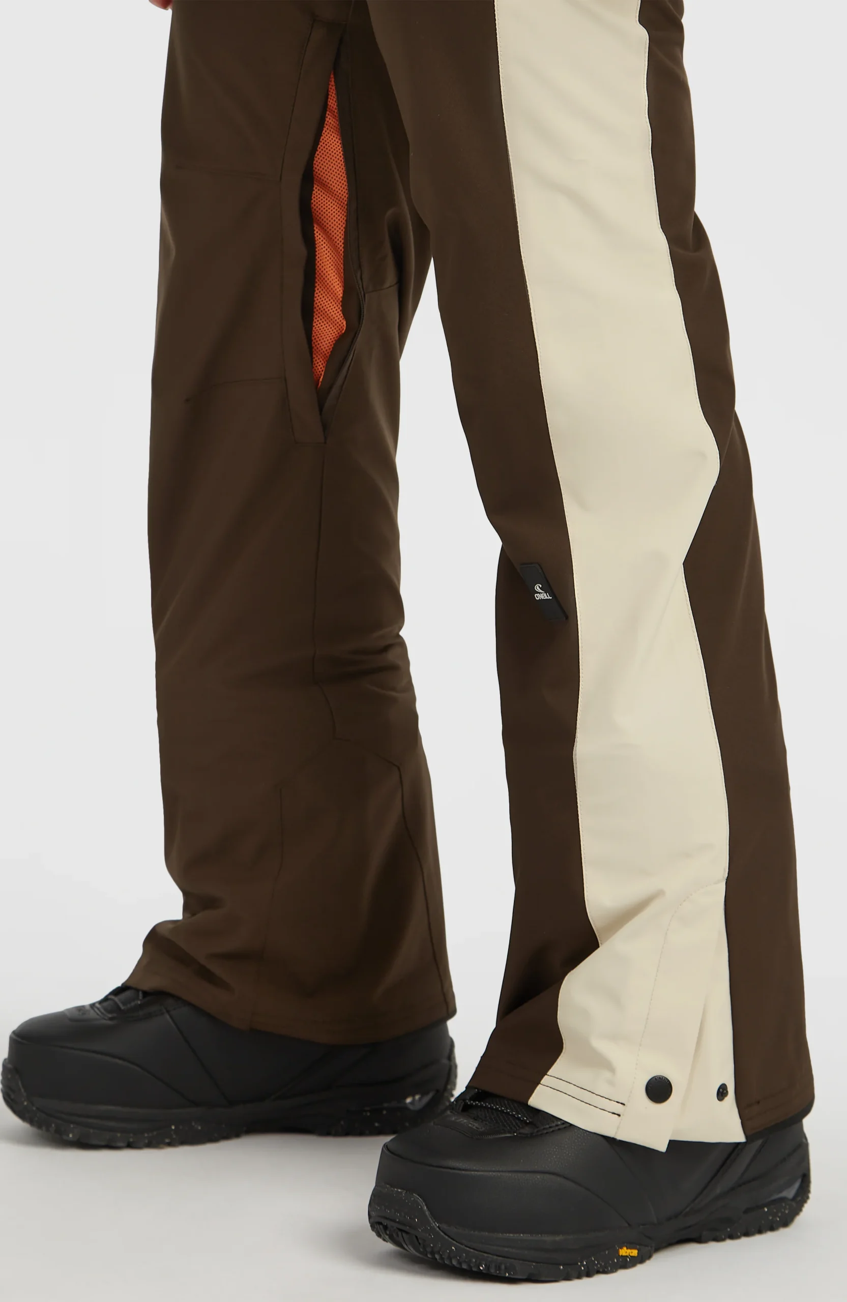 FWC'Cruz Duo wintersportbroek | Coffee Bean Colour Block - Afbeelding 5