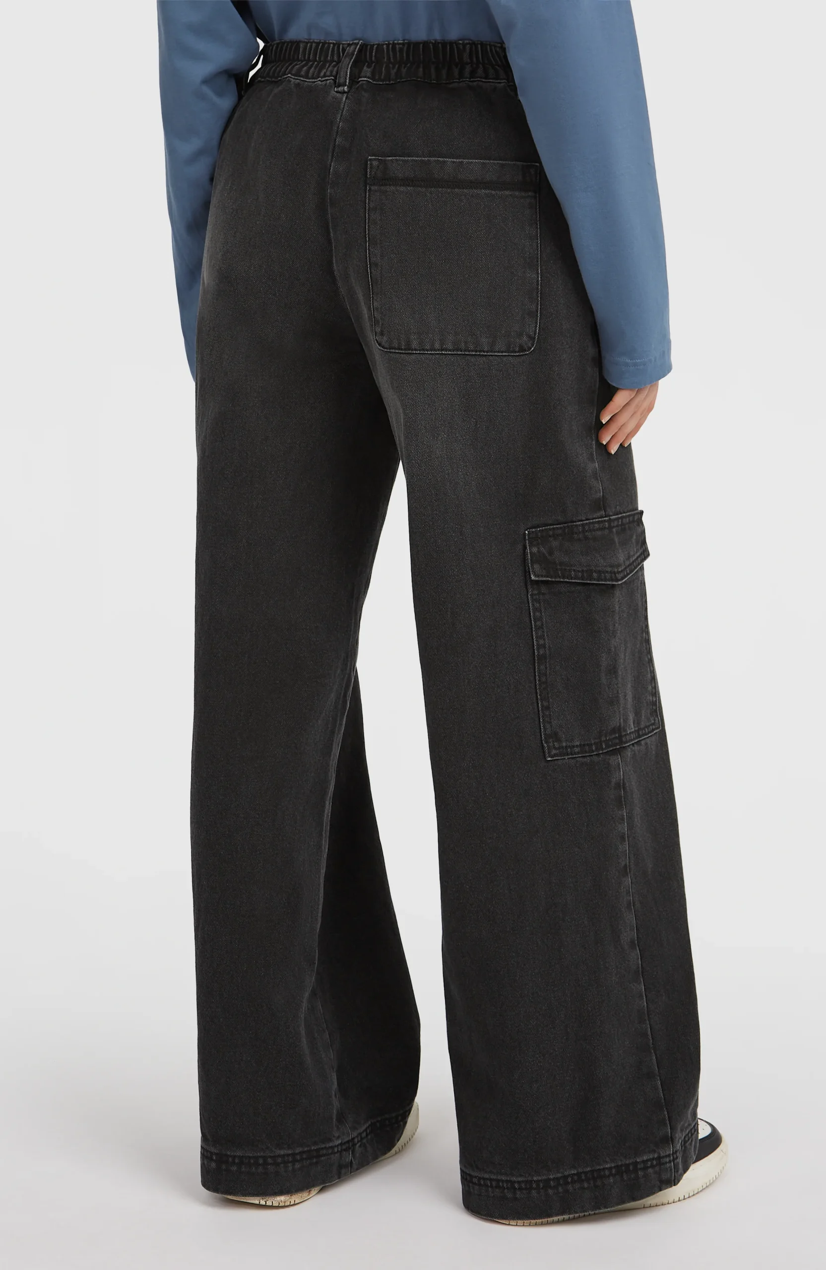 O'Riginals Denim cargobroek | Black Out - Afbeelding 6