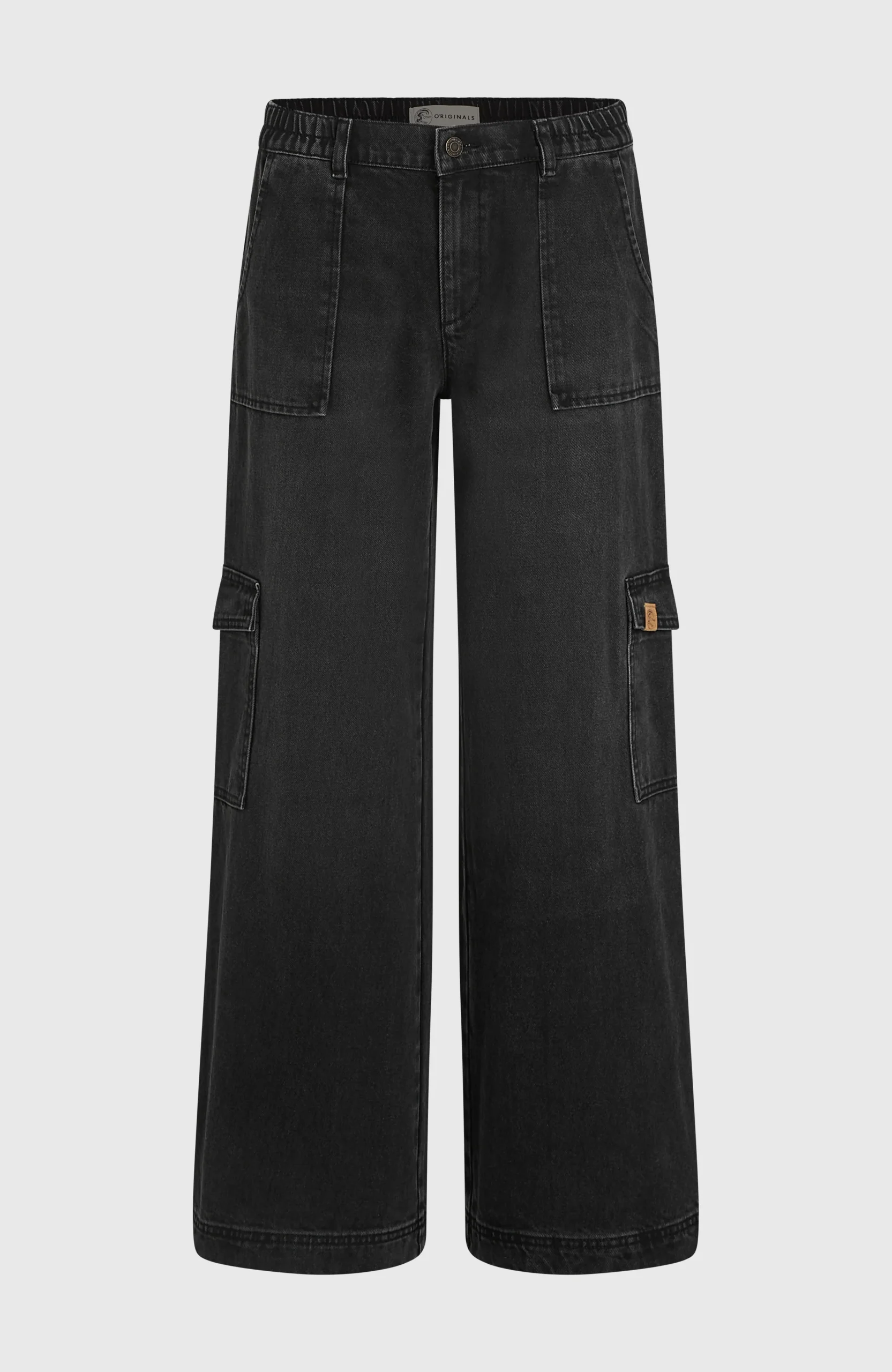 O'Riginals Denim cargobroek | Black Out - Afbeelding 7