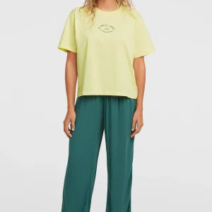 Johnny broek met gesmokte taille | Botanical Heat