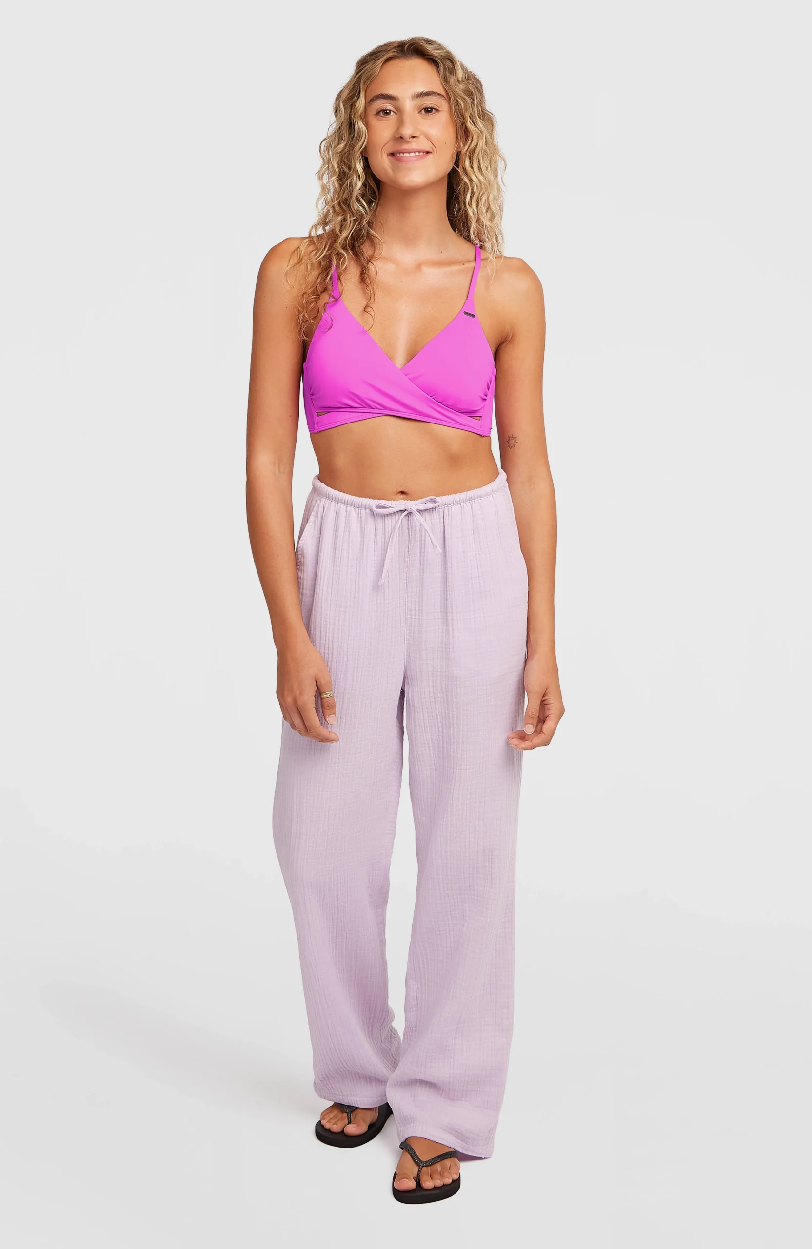 Brenda Structured broek | Pale Lavender - Afbeelding 2