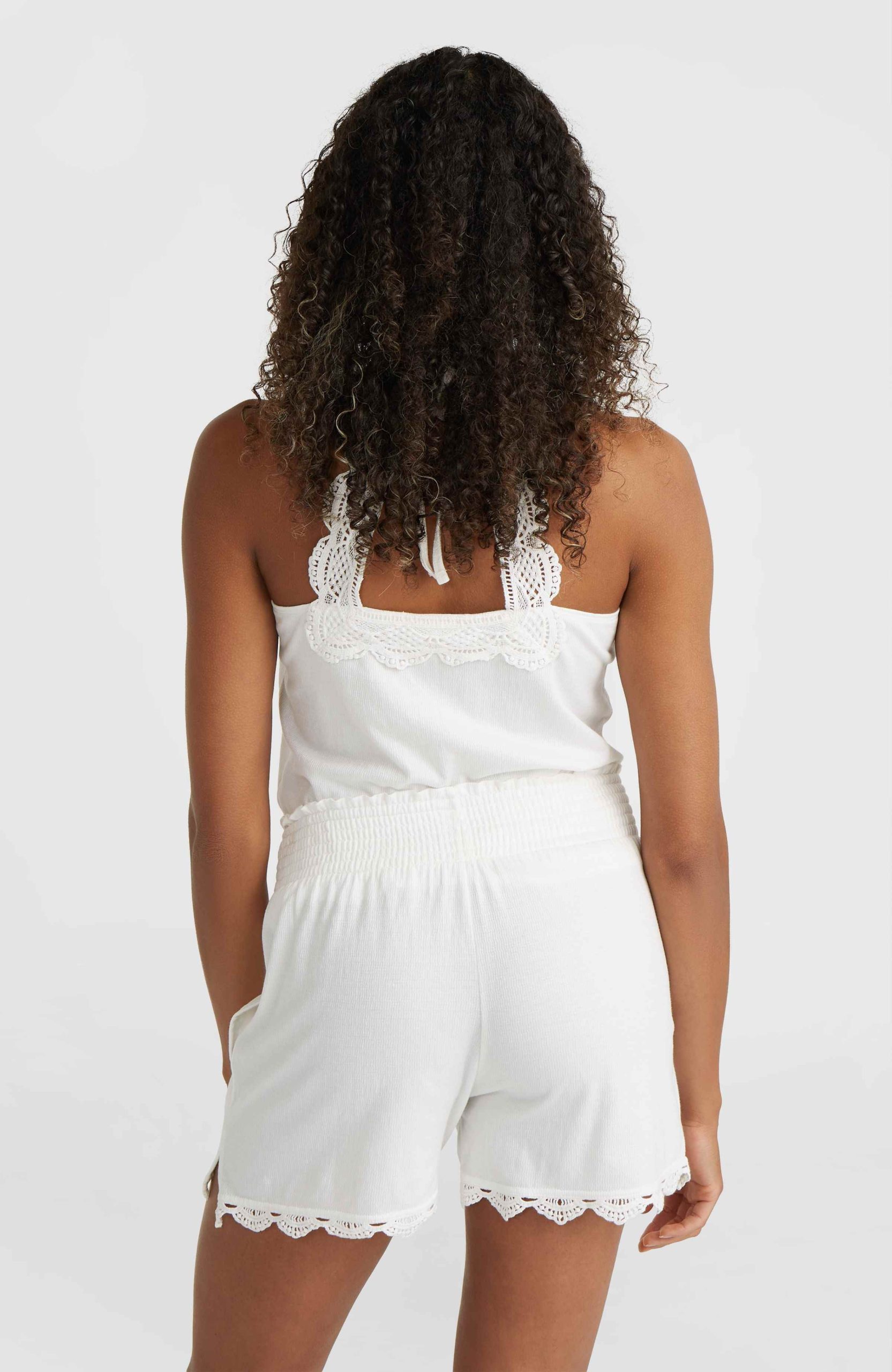 Essentials Ava Smocked short | Snow White - Afbeelding 4