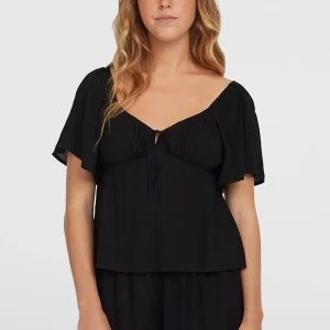 Johnny Smocked Waist short | Black Out