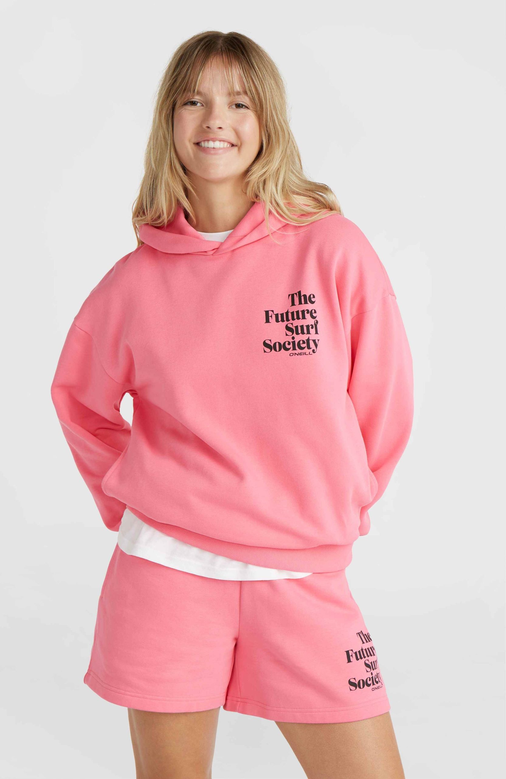 Future Surf Society hoodie | Perfectly Pink - Afbeelding 2