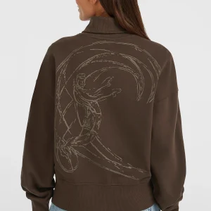 O'Riginals sweater met hoge hals | Coffee Bean