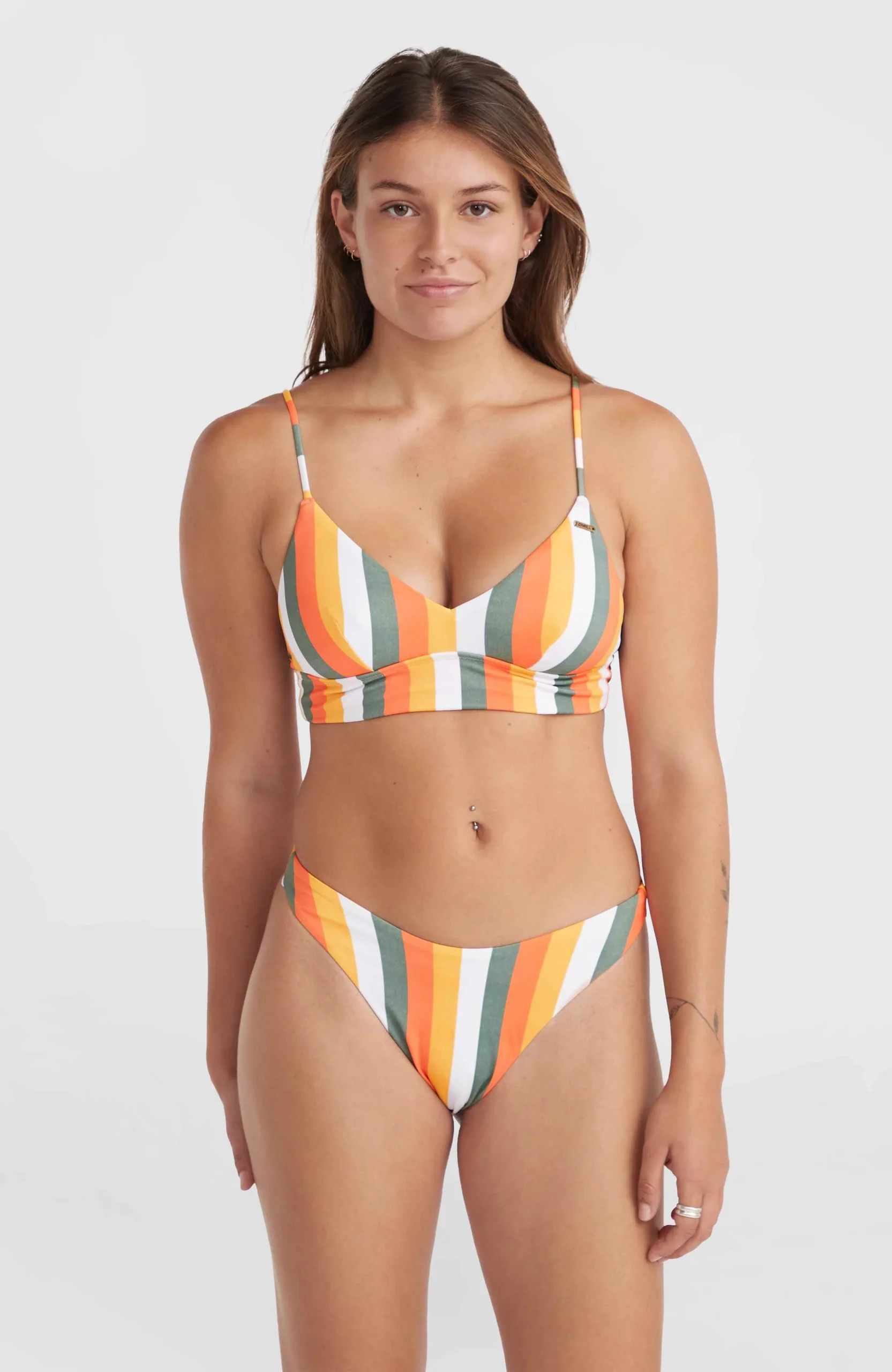 Wave Skye bikiniset | Orange Multistripe - Afbeelding 2