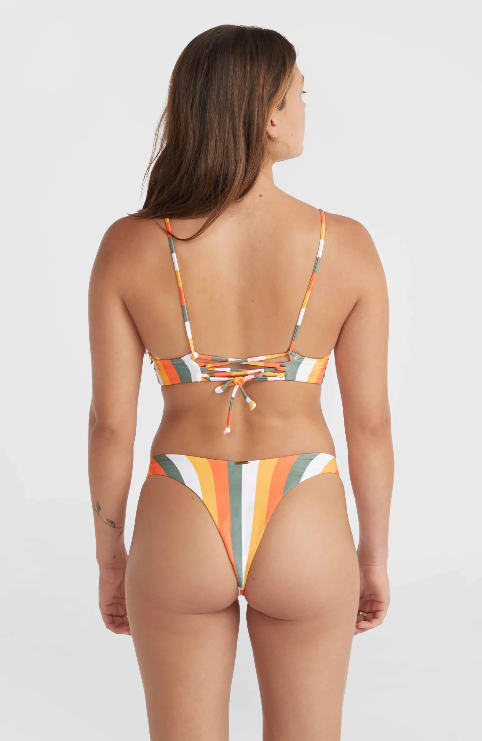 Wave Skye bikiniset | Orange Multistripe - Afbeelding 5