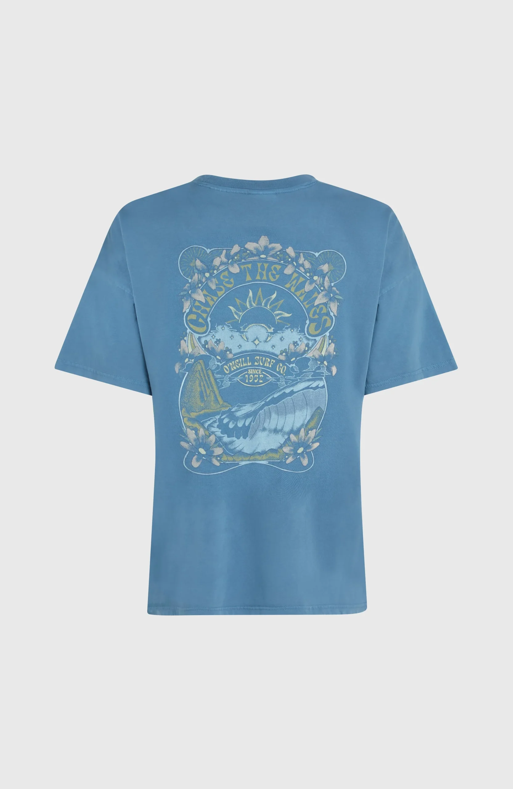 Beach Vintage T-shirt | Copen Blue - Afbeelding 7