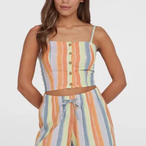 Beach Vintage Cropped top | Vintage Stripe