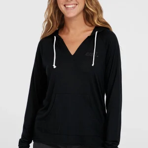Essentials hoodie met lange mouwen | Black Out