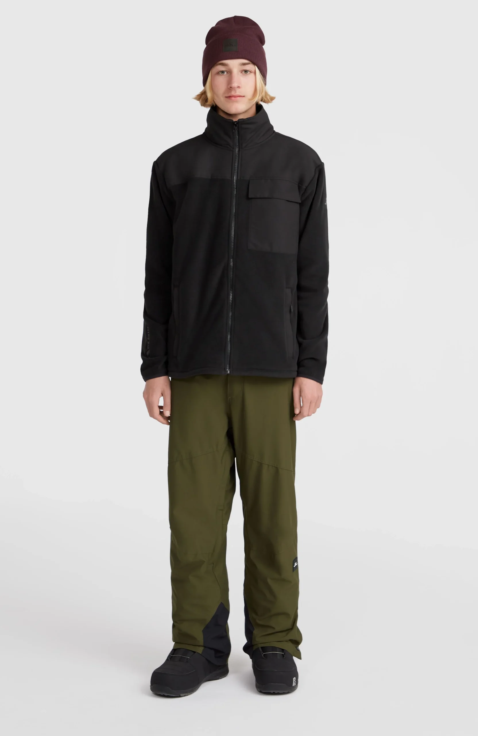 Utility Polartec® 200 fleecevest met volledige rits | Black Out - Afbeelding 6