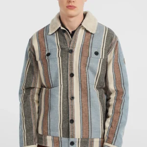 O'Riginals jas met fleecevoering | Blue Vintage O'Neill Stripe