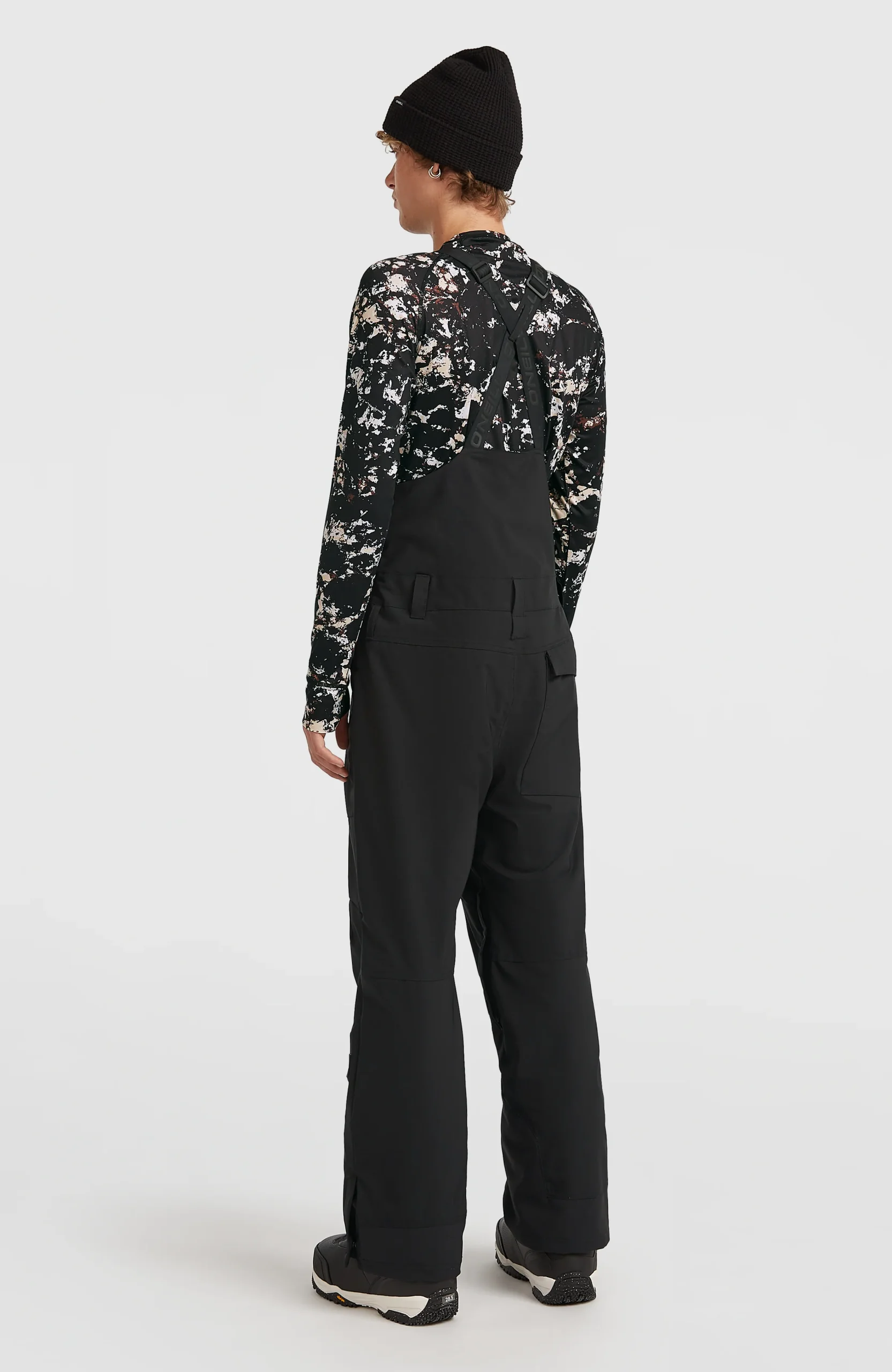 FWC'Peak Bib wintersportbroek | Black Out - Afbeelding 7