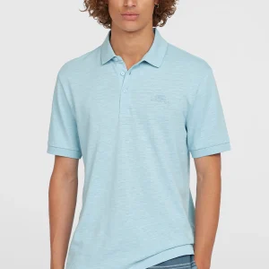 Slub Small Logo polo | Morning Glory