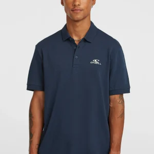 Slub polo | Ink Blue