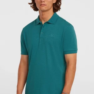 Slub polo | Botanical Heat