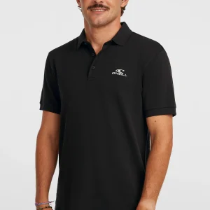 Slub polo | Black Out