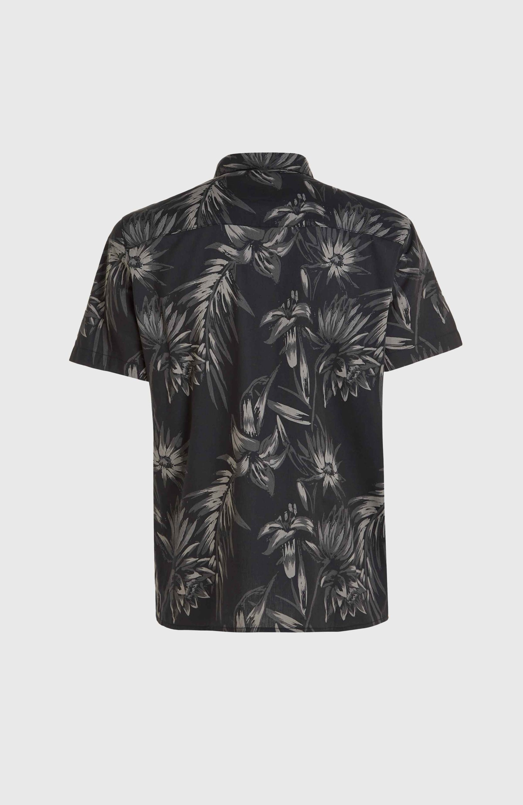 Mix and Match Floral overhemd | Black Tonal Tropican - Afbeelding 7