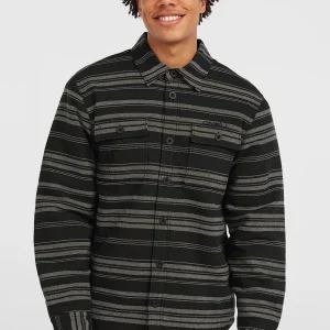 Must-Have overhemd met fleecevoering | Black Bavaro