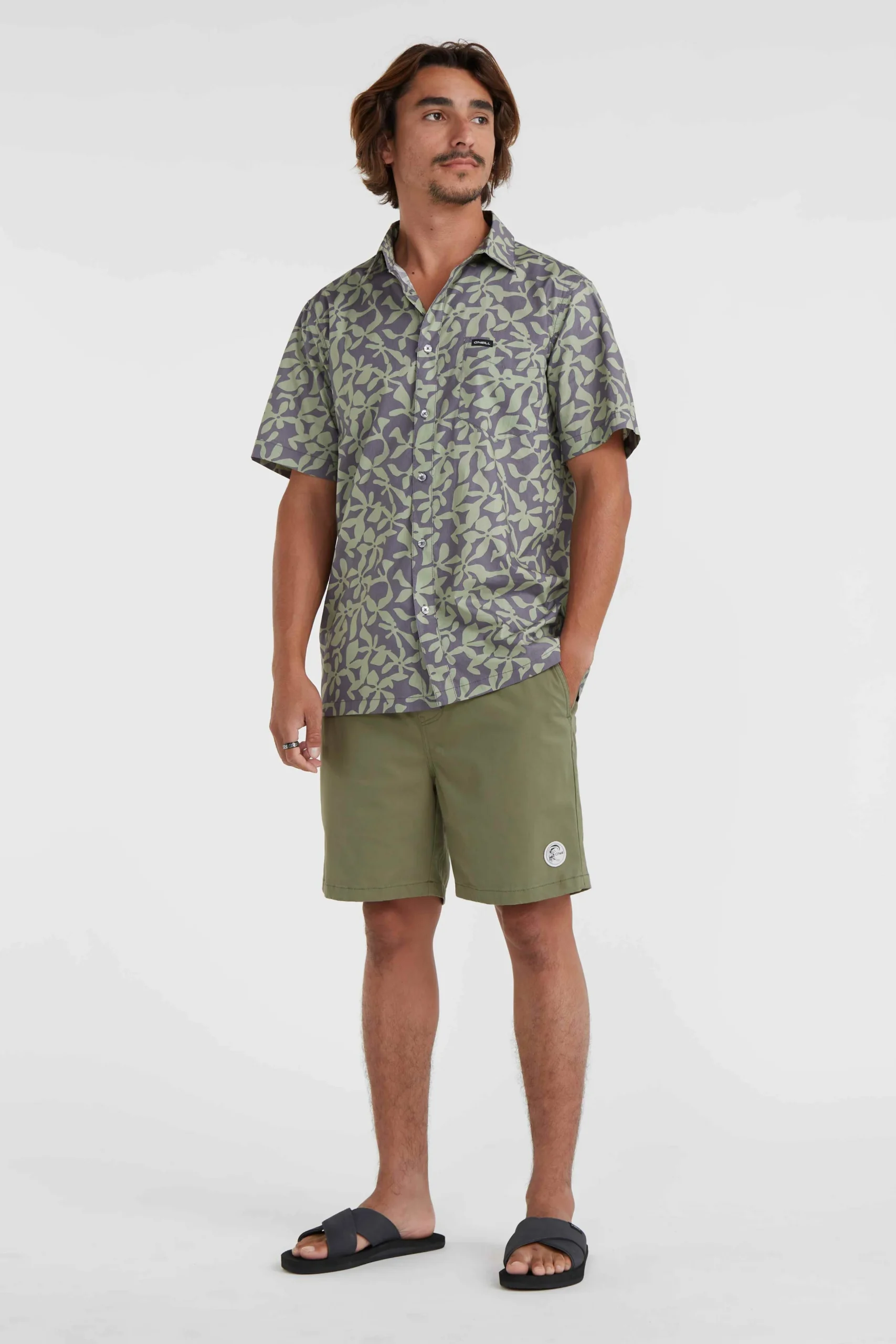 O'Riginals Porter short | Deep Lichen Green - Afbeelding 2