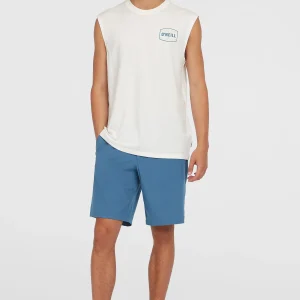 Hybrid Chino 19" short | Copen Blue