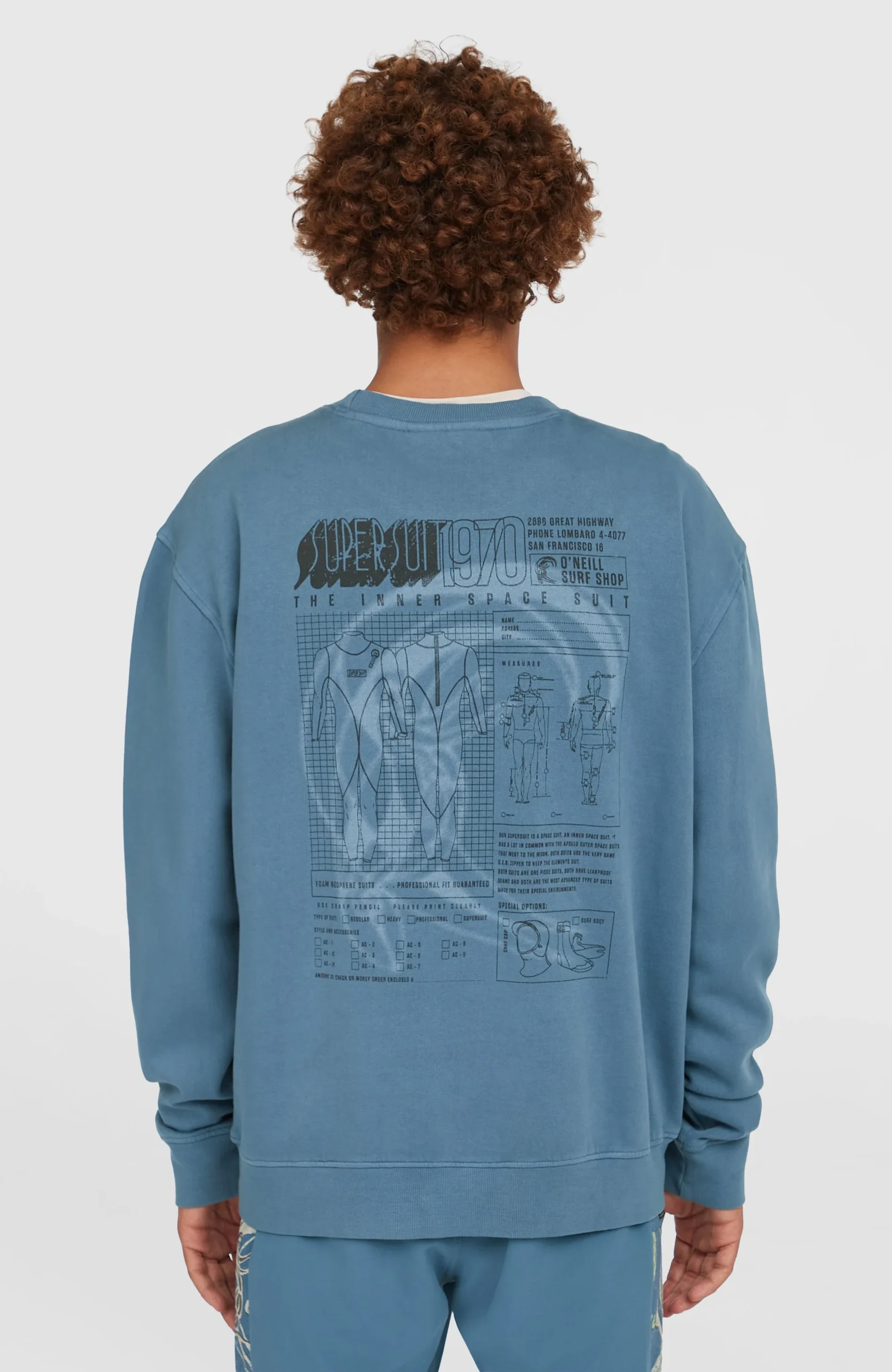 O'Riginals Crew sweater | Copen Blue - Afbeelding 6