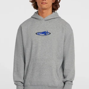 Essentials 90s Logo hoodie | Silver Melee