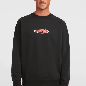 Essentials 90s Logo Crew sweater | Black Out