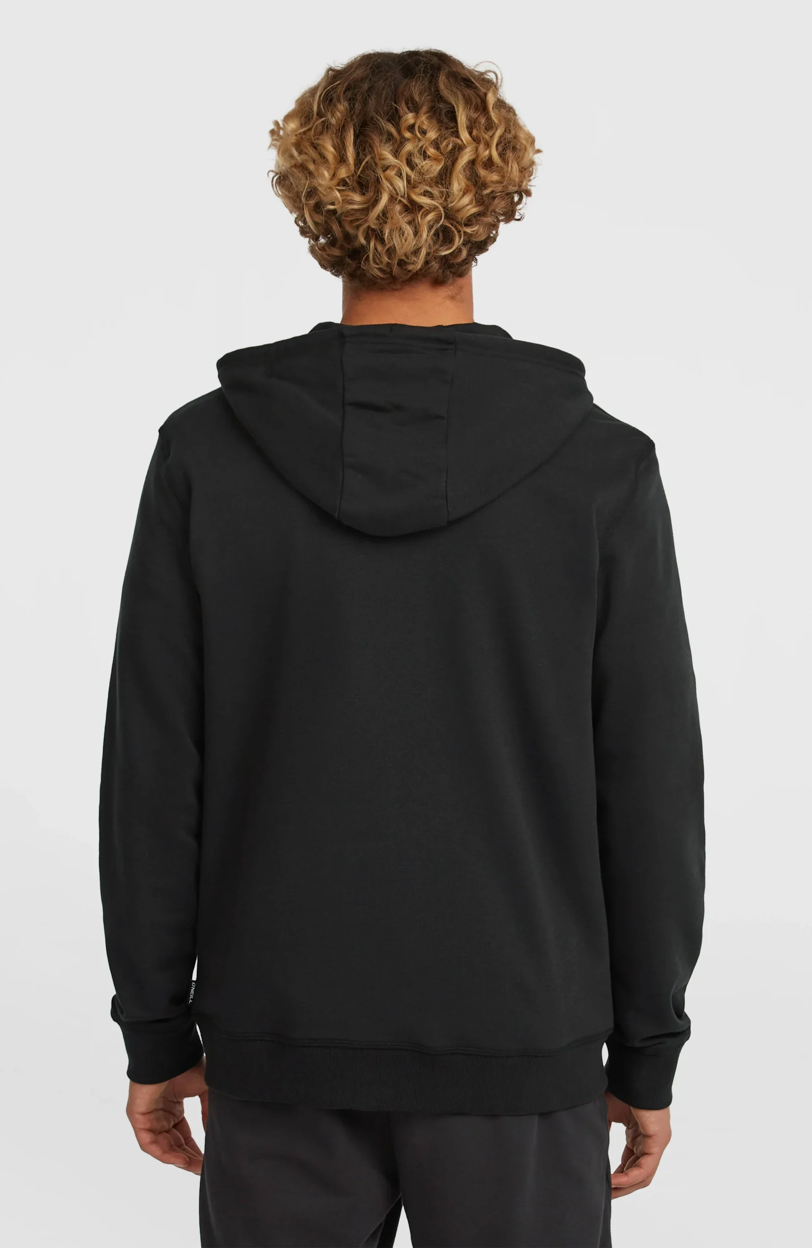 Small Logo hoodie met volledige rits | Black Out - Afbeelding 5