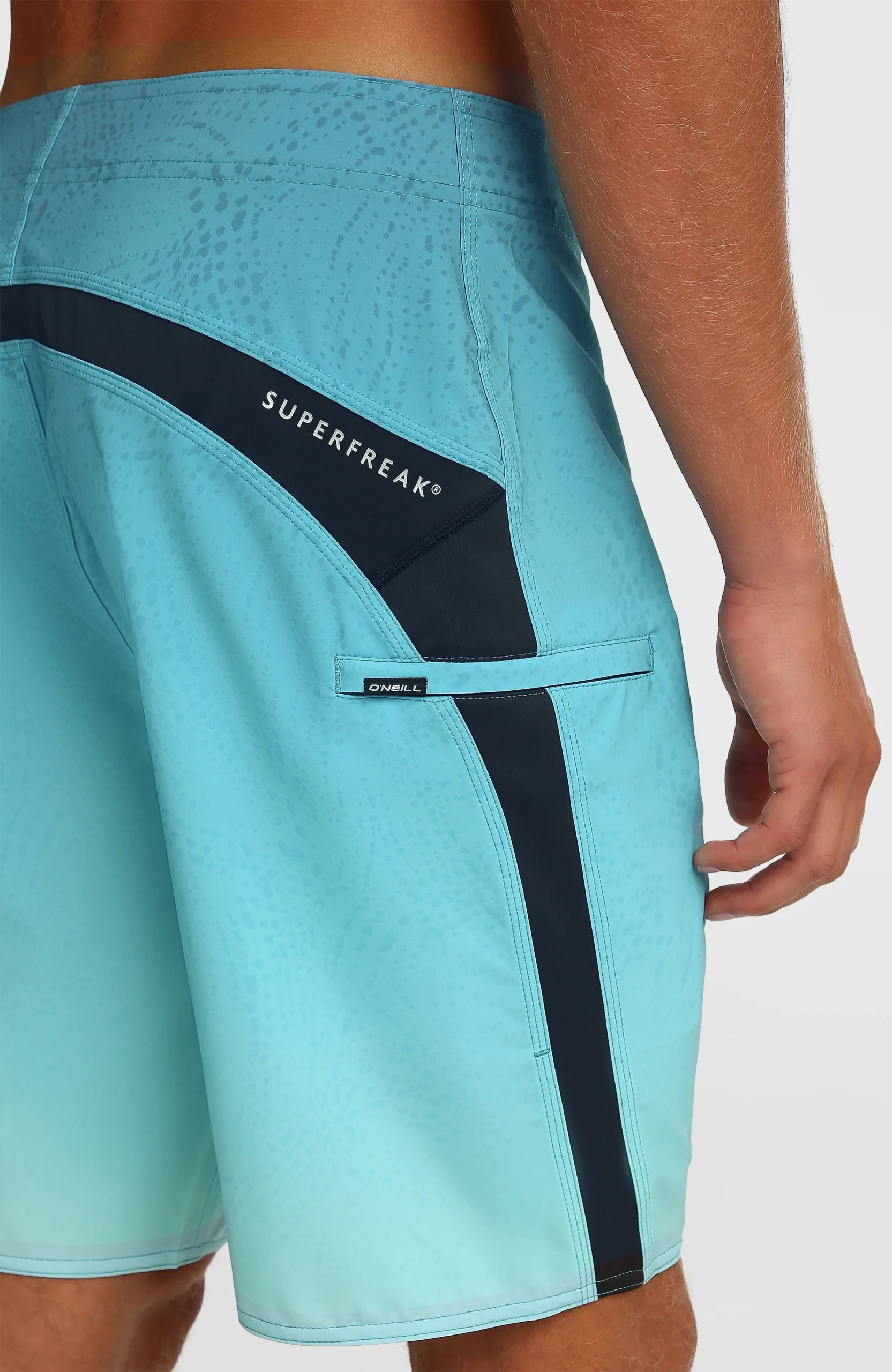 Superfreak Mysto 20'' boardshort | Canal Blue Panel - Afbeelding 6