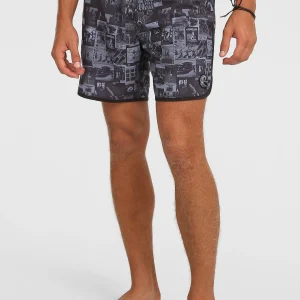 O'Riginals Scallop 16'' zwembroek | Black Out Heritage AOP