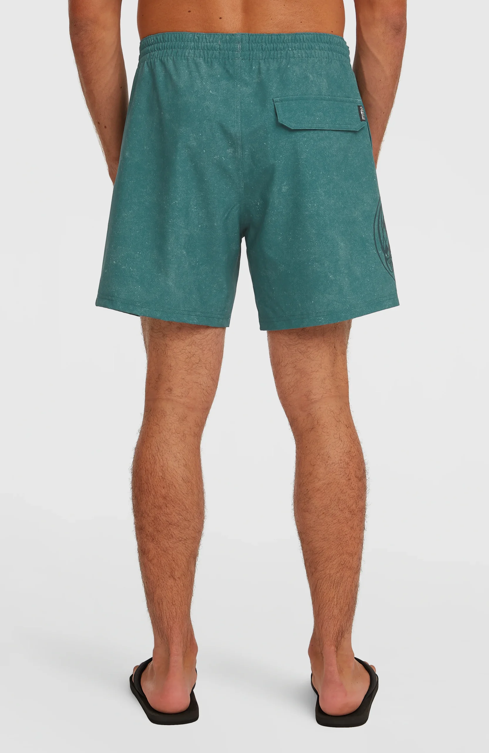 O'Riginals Cali Ocean 16'' zwembroek | Green Originals Acid Wash - Afbeelding 4