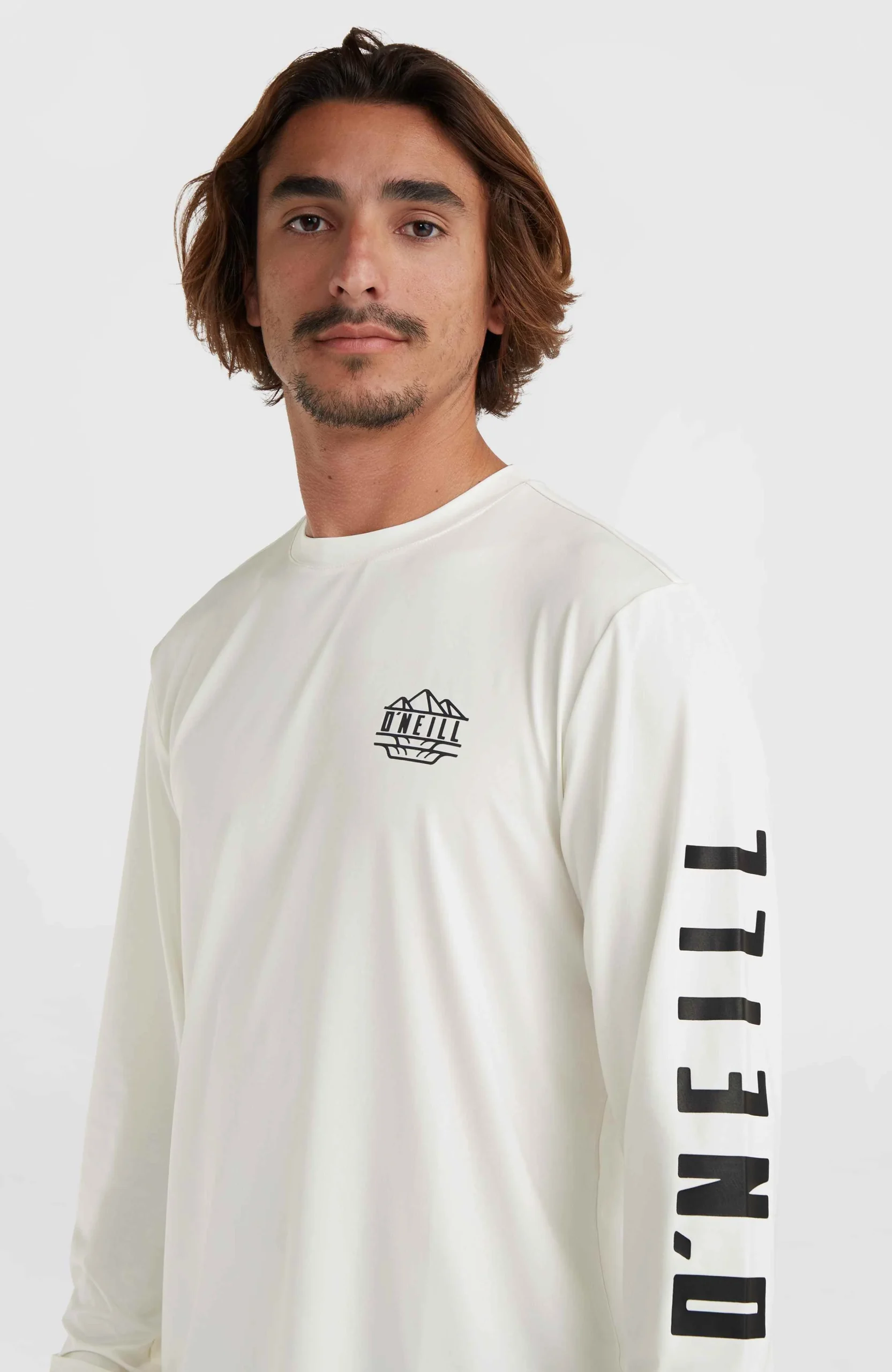 O'Neill TRVLR Series Polygiene T-shirt | Snow White - Afbeelding 3