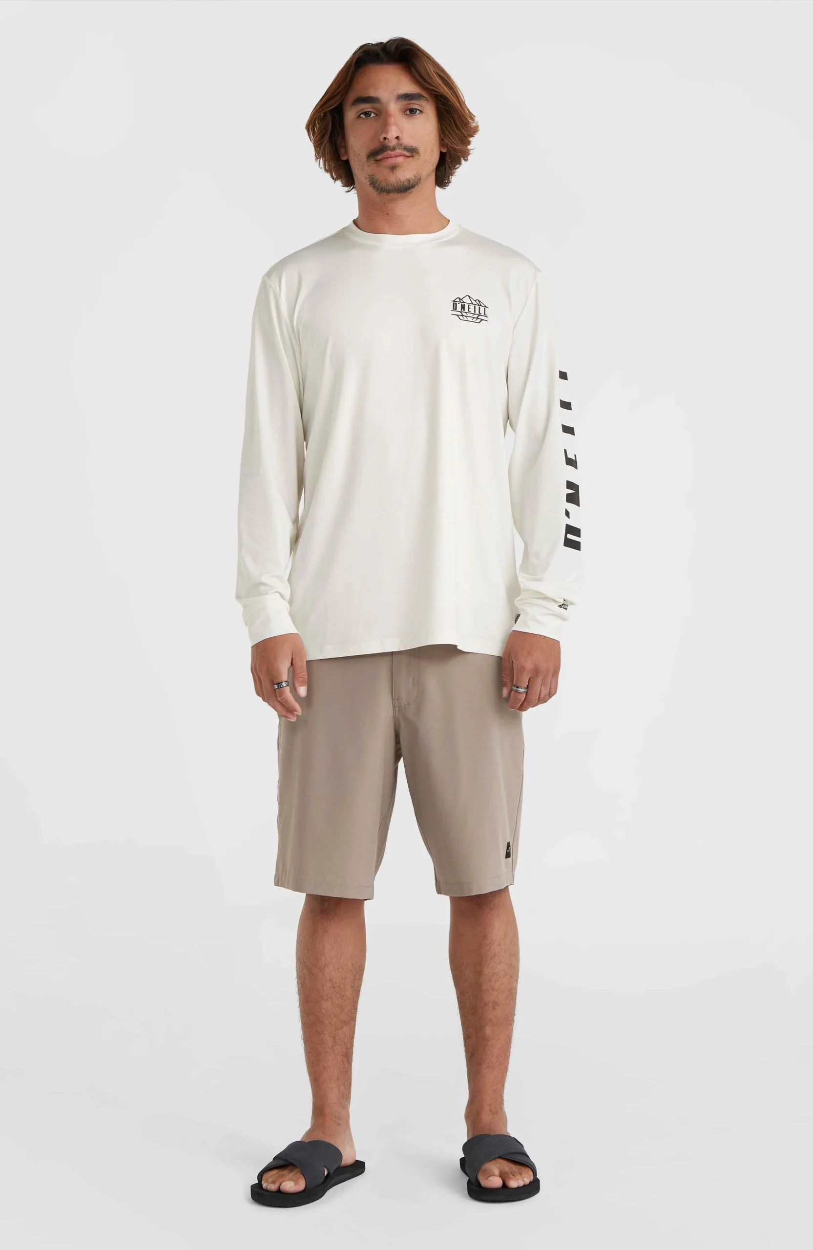 O'Neill TRVLR Series Polygiene T-shirt | Snow White - Afbeelding 5