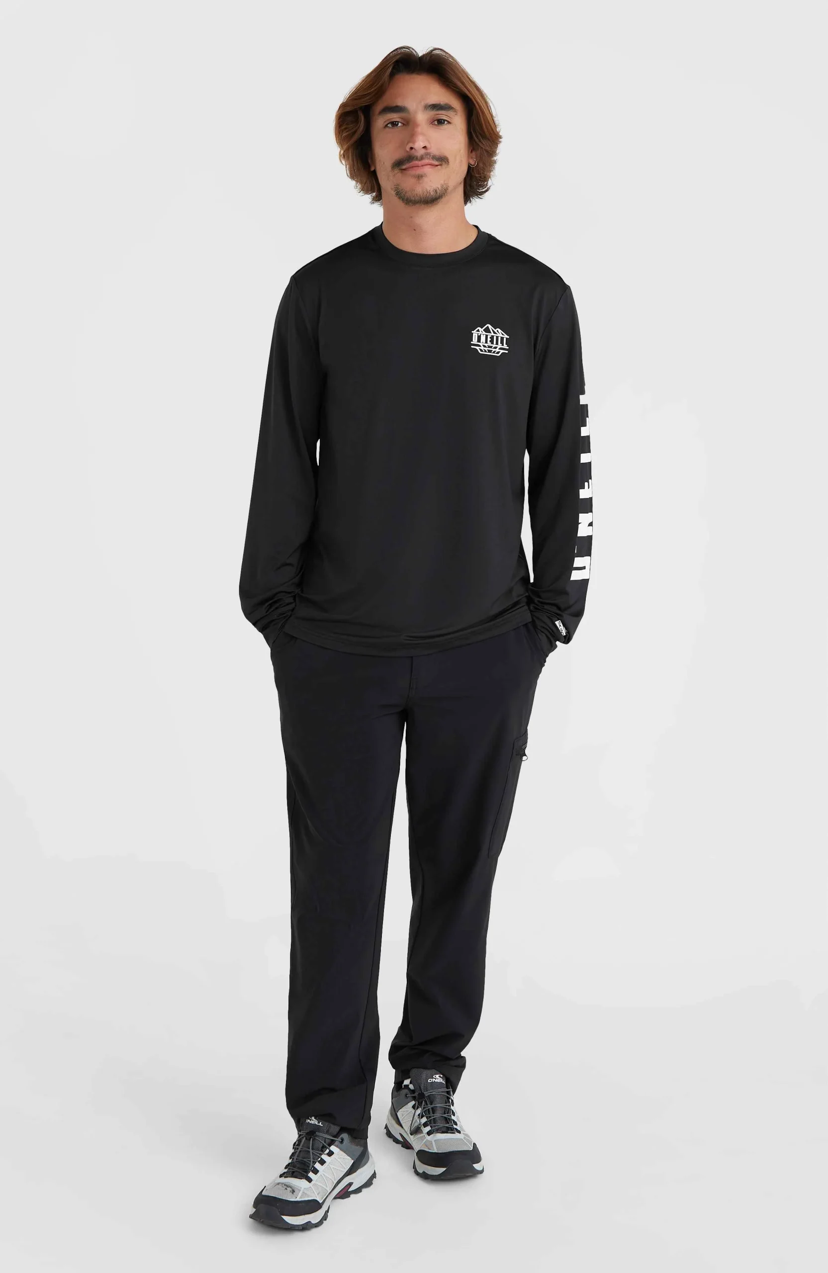 O'Neill TRVLR Series Polygiene T-shirt | Black Out - Afbeelding 5