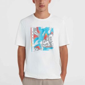 O'Neill TRVLR Series Pacific Polygiene T-shirt | Snow White