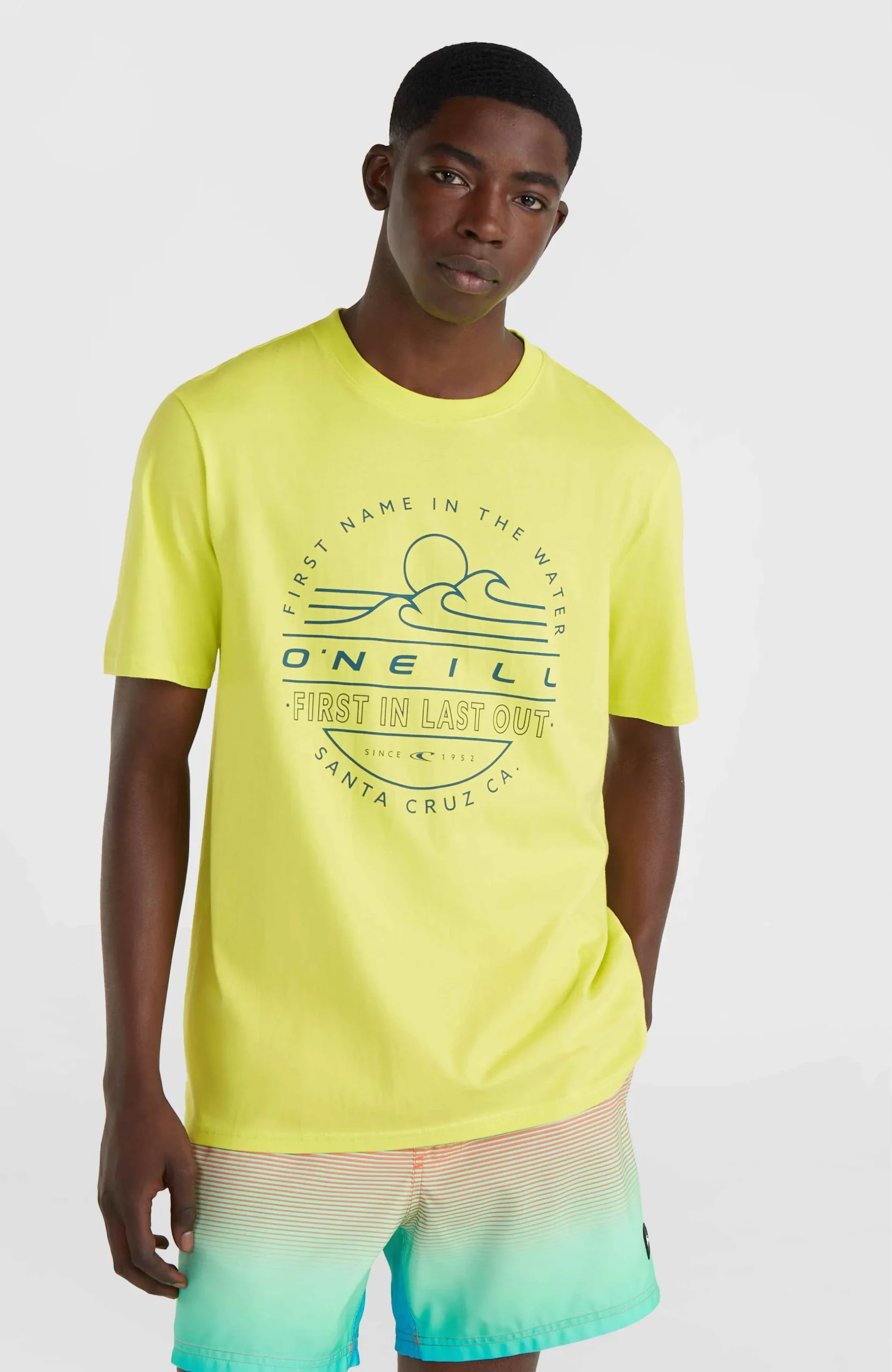 Jack O'Neill Muir T-shirt | Neon Yellow - Afbeelding 2